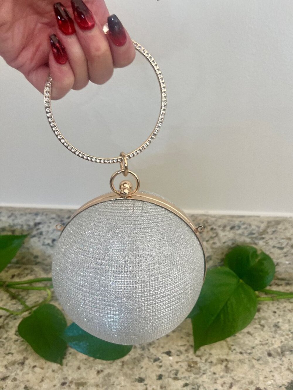 "Disco Ball" purse